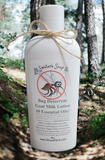 Bug Deterrent, for everyone! Goat Milk Lotion! 10 Essential oils!