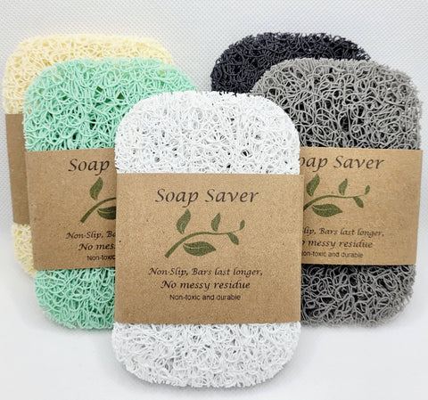 Lil Swatara SOAP LLC Bath Accessories White 1 SOAP SAVER Breathable PAD!  Keeps the shower clean too!